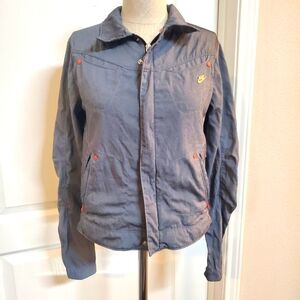 NIKE Denim women's jacket orange, Size S